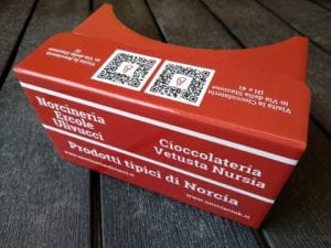 cardboard norcineria cioccolateria gratuita